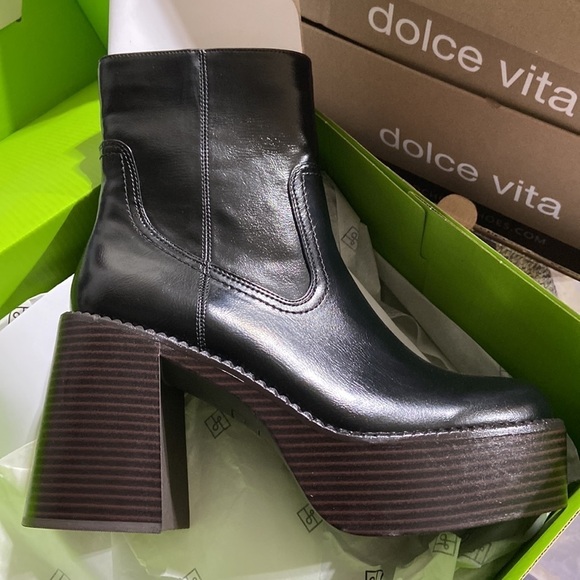 Call It Spring Women's Tia Ankle Boot black new - Picture 4 of 5